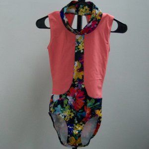 Custom Floral Eleve Leotard